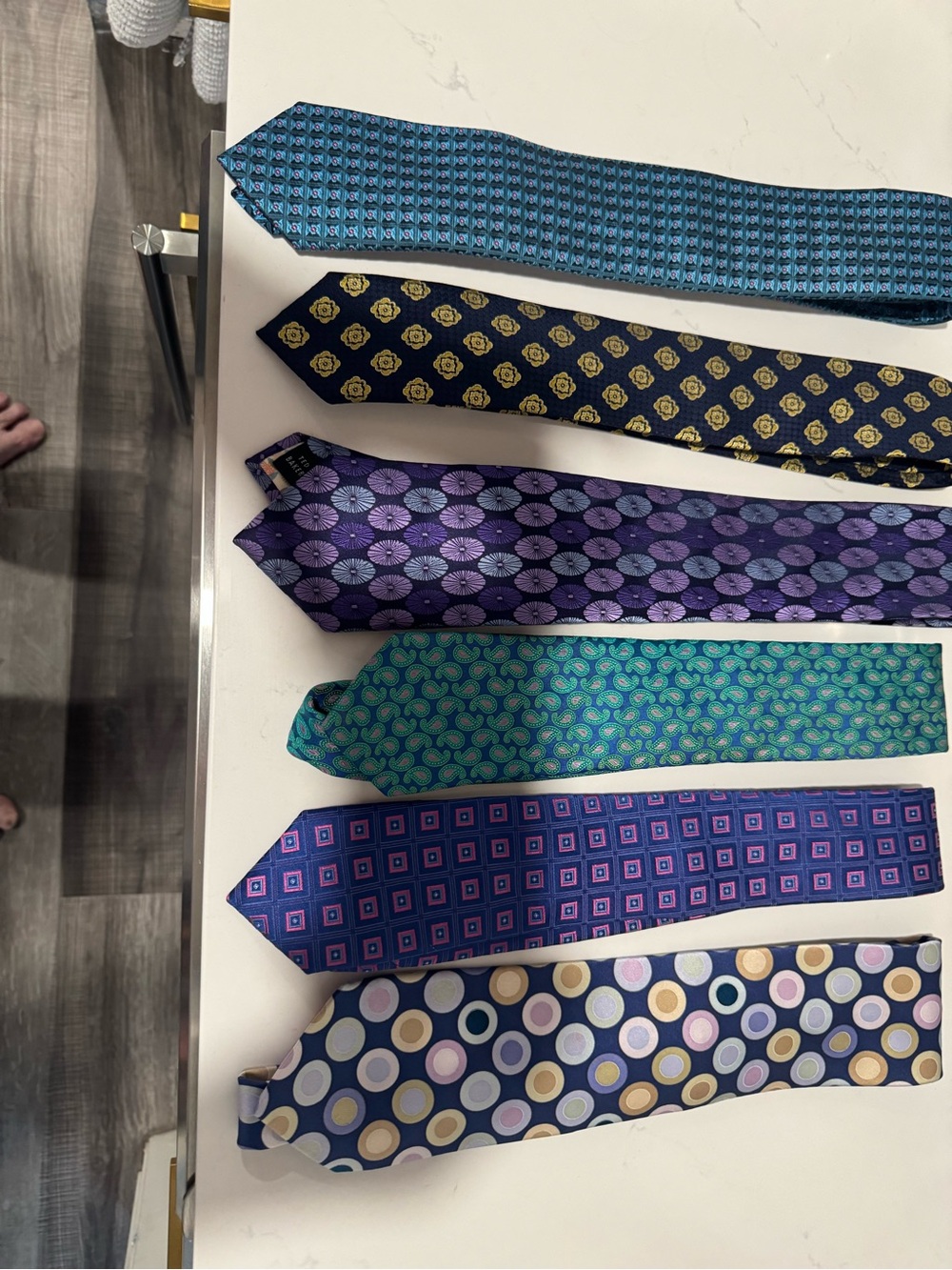 Ted Baker London lot of 6 ties